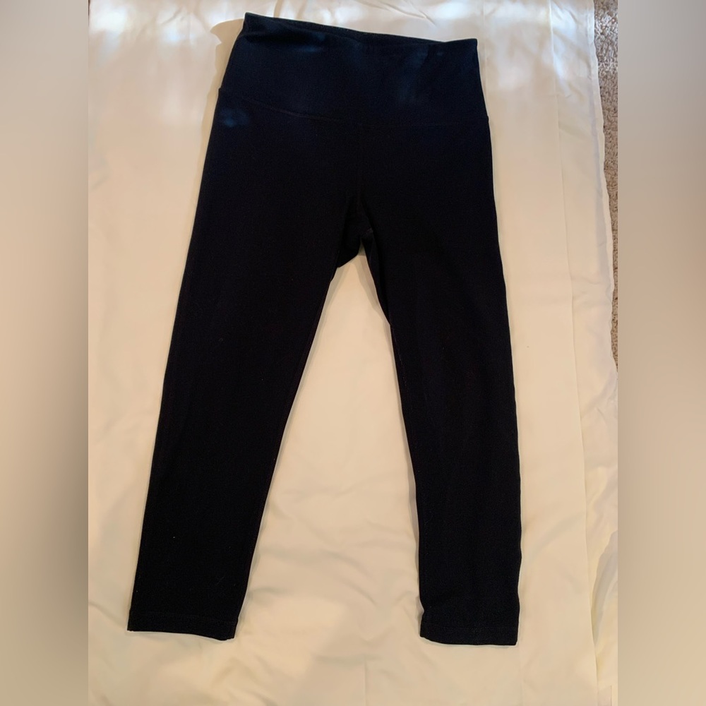 Zella black crop leggings